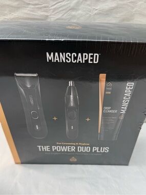 Manscaped - Power Duo Plus Grooming Kit - 4.0 Lawn Mower Trimmer - NWT